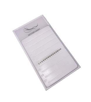 Preview: Wimperndisplay für Fächer auf nicht klebenden Streifen